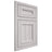 Shiloh Cabinetry Beaded Inset Ward Hickory Plain Cut Cotton Door
