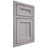 Shiloh Cabinetry Beaded Inset Ward Hickory Plain Cut Stratus Door