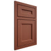 Shiloh Cabinetry Beaded Inset Ward Maple Plain Cut Cayenne Door