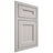 Shiloh Cabinetry Beaded Inset Ward Paintable Amazing Gray Door
