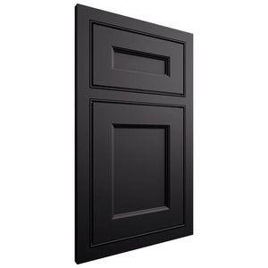 Shiloh Cabinetry Beaded Inset Ward Paintable Black Door