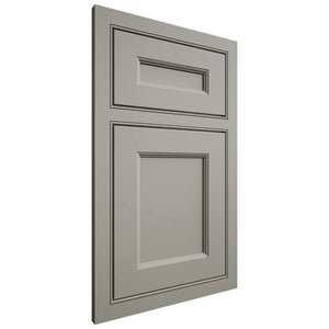 Shiloh Cabinetry Beaded Inset Ward Paintable Evergreen Fog Door