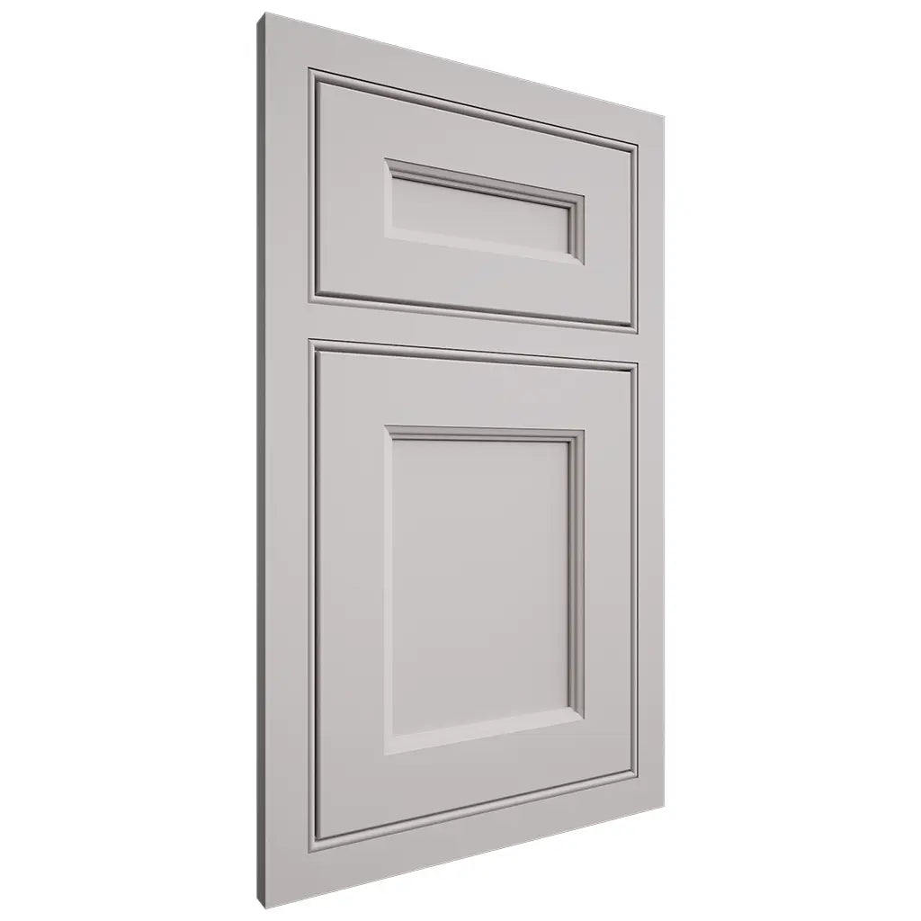 Shiloh Cabinetry Beaded Inset Ward Paintable Light French Gray Door