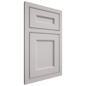 Shiloh Cabinetry Beaded Inset Ward Paintable Light French Gray Door