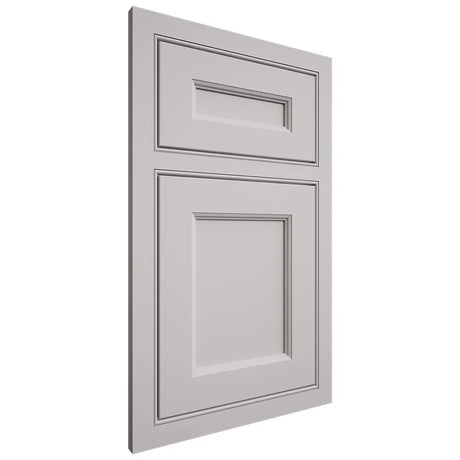 Shiloh Cabinetry Beaded Inset Ward Paintable Light French Gray Door