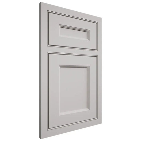 Shiloh Cabinetry Beaded Inset Ward Paintable Mindful Gray Door