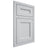 Shiloh Cabinetry Beaded Inset Ward Paintable Niebla Azul Door