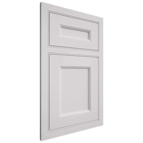 Shiloh Cabinetry Beaded Inset Ward Paintable Polar Door