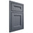 Shiloh Cabinetry Beaded Inset Ward Paintable Slate Tile Door