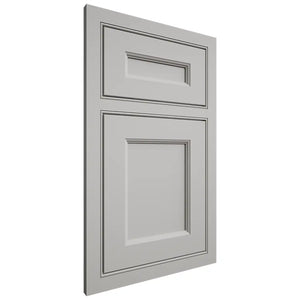 Shiloh Cabinetry Beaded Inset Ward Paintable Unusual Gray Door