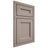 Shiloh Cabinetry Beaded Inset Ward Red Oak Plain Cut Sterling Door