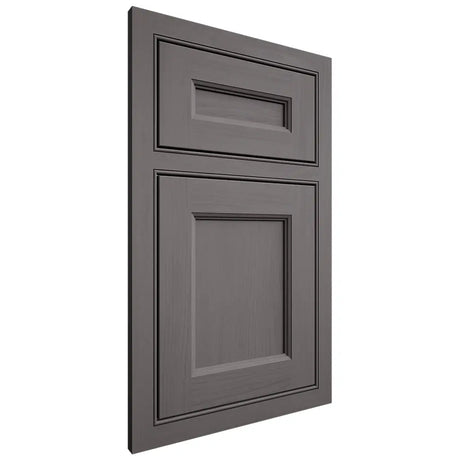 Shiloh Cabinetry Beaded Inset Ward Walnut Plain Cut Cadet Door