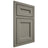 Shiloh Cabinetry Beaded Inset Ward Walnut Plain Cut Thyme Door