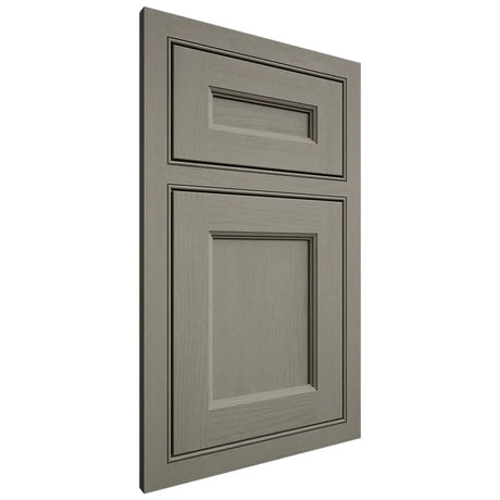 Shiloh Cabinetry Beaded Inset Ward Walnut Plain Cut Thyme Door