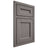 Shiloh Cabinetry Beaded Inset Ward White Oak Plain Cut Flagstone Door