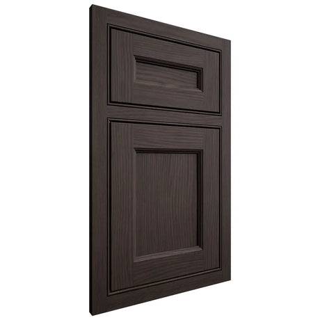 Shiloh Cabinetry Beaded Inset Ward White Oak Plain Cut Morel Door