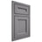 Shiloh Cabinetry Beaded Inset Ward White Oak Plain Cut Sterling Door
