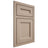 Shiloh Cabinetry Beaded Inset Ward White Oak Plain Cut Straw Door