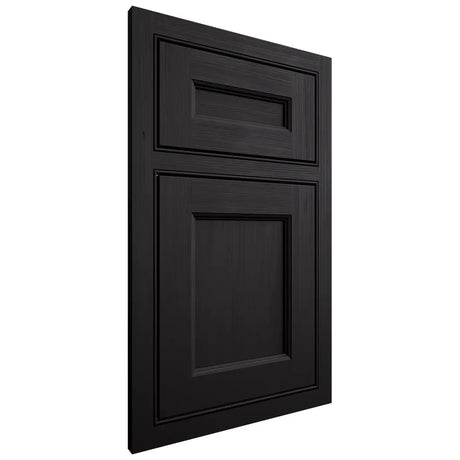 Shiloh Cabinetry Beaded Inset Ward White Oak Quarter Sawn Espresso Door