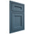 Shiloh Cabinetry Beaded Inset Ward White Oak Quarter Sawn Hudson Door
