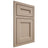 Shiloh Cabinetry Beaded Inset Ward White Oak Quarter Sawn Straw Door