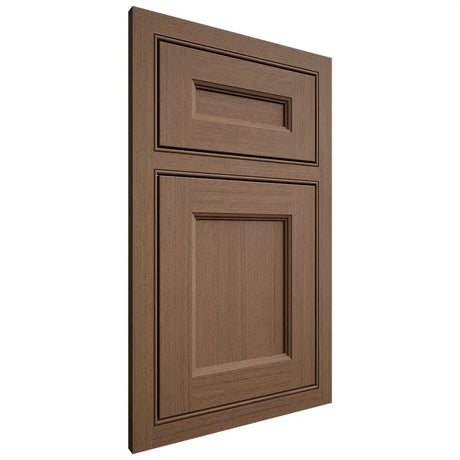 Shiloh Cabinetry Beaded Inset Ward White Oak Rift Cut Autumn Door