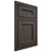 Shiloh Cabinetry Beaded Inset Ward White Oak Rift Cut Creekside Door