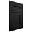Shiloh Cabinetry Beaded Inset Ward White Oak Rift Cut Ink Door