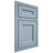 Shiloh Cabinetry Beaded Inset Ward White Oak Rift Cut Sky Door