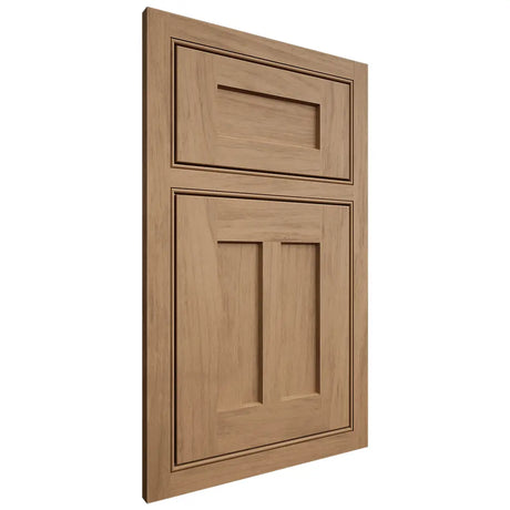 Shiloh Cabinetry Beaded Inset Wilmington Alder Plain Cut Dusty Road Door