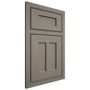 Shiloh Cabinetry Beaded Inset Wilmington Alder Plain Cut Thyme Door