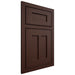 Shiloh Cabinetry Beaded Inset Wilmington Alder Plain Cut Umber Door