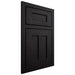 Shiloh Cabinetry Beaded Inset Wilmington Cherry Plain Cut Espresso Door