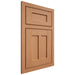 Shiloh Cabinetry Beaded Inset Wilmington Cherry Plain Cut Natural Door