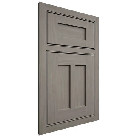 Shiloh Cabinetry Beaded Inset Wilmington Cherry Plain Cut Thyme Door