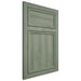 Shiloh Cabinetry Beaded Inset Wilmington Hickory Plain Cut Moss Door