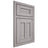 Shiloh Cabinetry Beaded Inset Wilmington Hickory Plain Cut Stratus Door