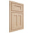 Shiloh Cabinetry Beaded Inset Wilmington Maple Plain Cut Natural Door