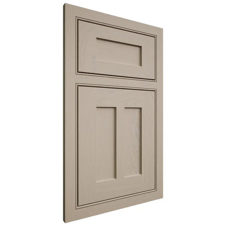 Shiloh Cabinetry Beaded Inset Wilmington Maple Plain Cut Pebble Door