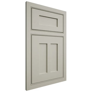 Shiloh Cabinetry Beaded Inset Wilmington Paintable Clary Sage Door