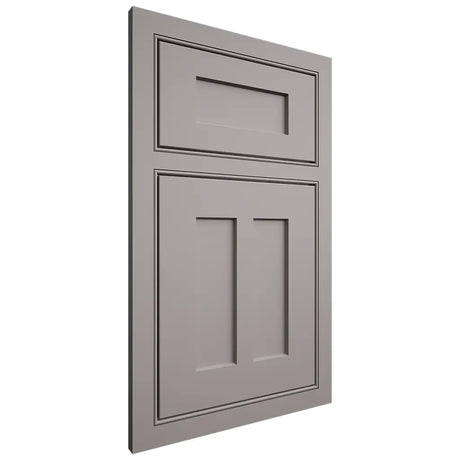 Shiloh Cabinetry Beaded Inset Wilmington Paintable Dovetail Gray Door