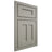 Shiloh Cabinetry Beaded Inset Wilmington Paintable Evergreen Fog Door