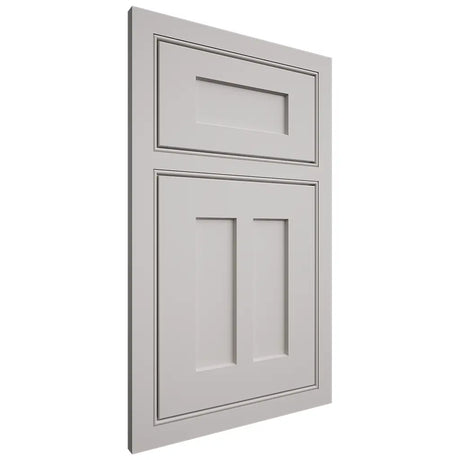 Shiloh Cabinetry Beaded Inset Wilmington Paintable Mindful Gray Door