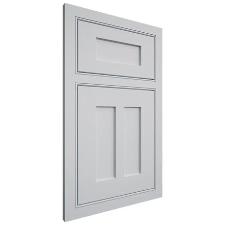 Shiloh Cabinetry Beaded Inset Wilmington Paintable Niebla Azul Door