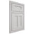 Shiloh Cabinetry Beaded Inset Wilmington Paintable Repose Gray Door