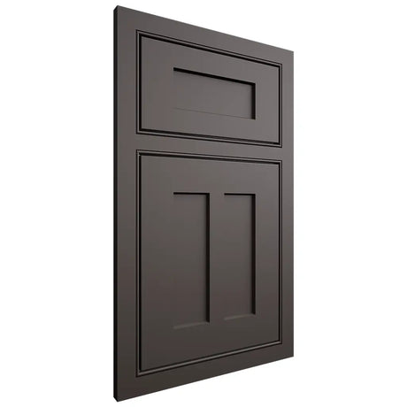 Shiloh Cabinetry Beaded Inset Wilmington Paintable Urbane Bronze Door