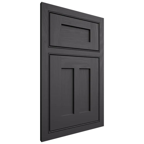 Shiloh Cabinetry Beaded Inset Wilmington Poplar Plain Cut Cadet Door