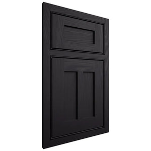 Shiloh Cabinetry Beaded Inset Wilmington Poplar Plain Cut Harbor Door