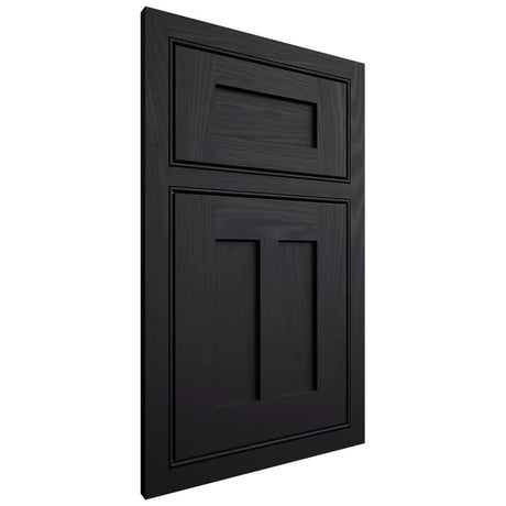 Shiloh Cabinetry Beaded Inset Wilmington Poplar Plain Cut Harbor Door