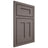 Shiloh Cabinetry Beaded Inset Wilmington Poplar Plain Cut Heatherstone Door